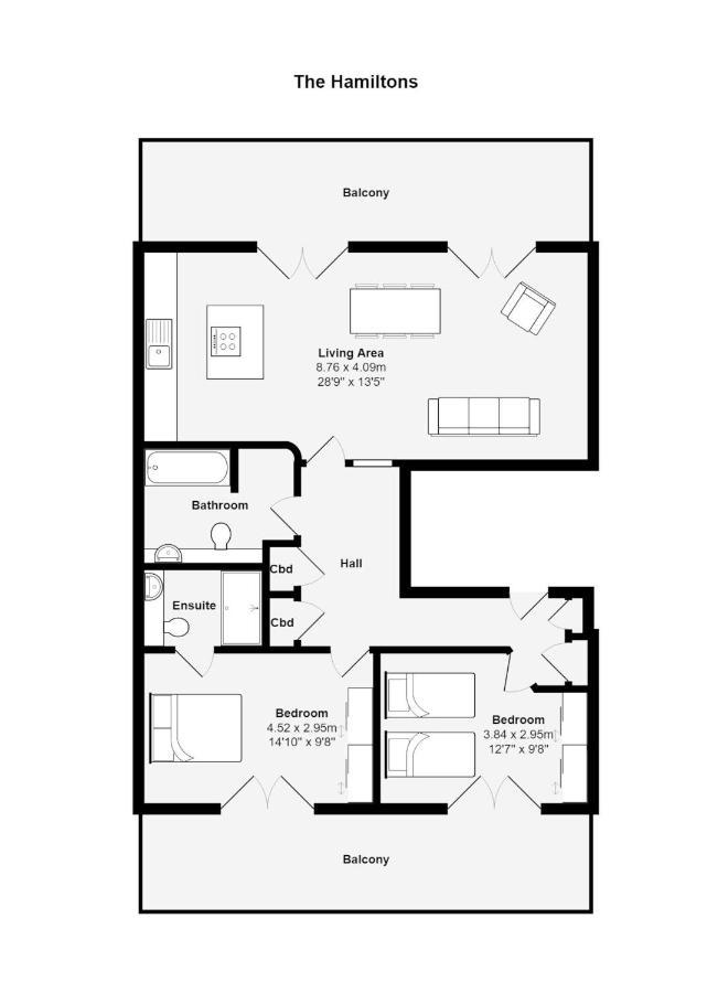 Your Space Apartments - The Hamilton'S Cambridge-i reptér Kültér fotó